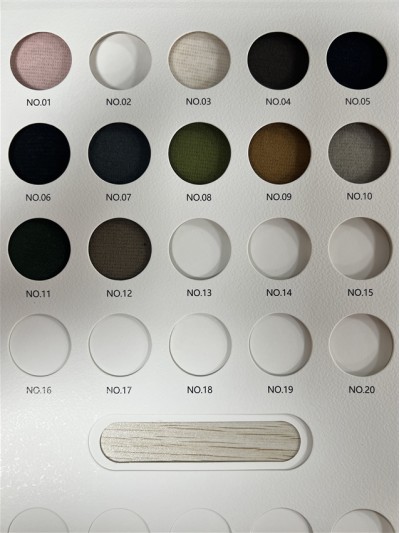 GZ-DZLP F052 輕量羊毛絨  規格：185cm*280g/㎡  成分：85%Polyester 9%Spandex  5%再生纖維 1%羊毛   保暖  抗靜電  吸濕速乾  UPF50+ 側面照